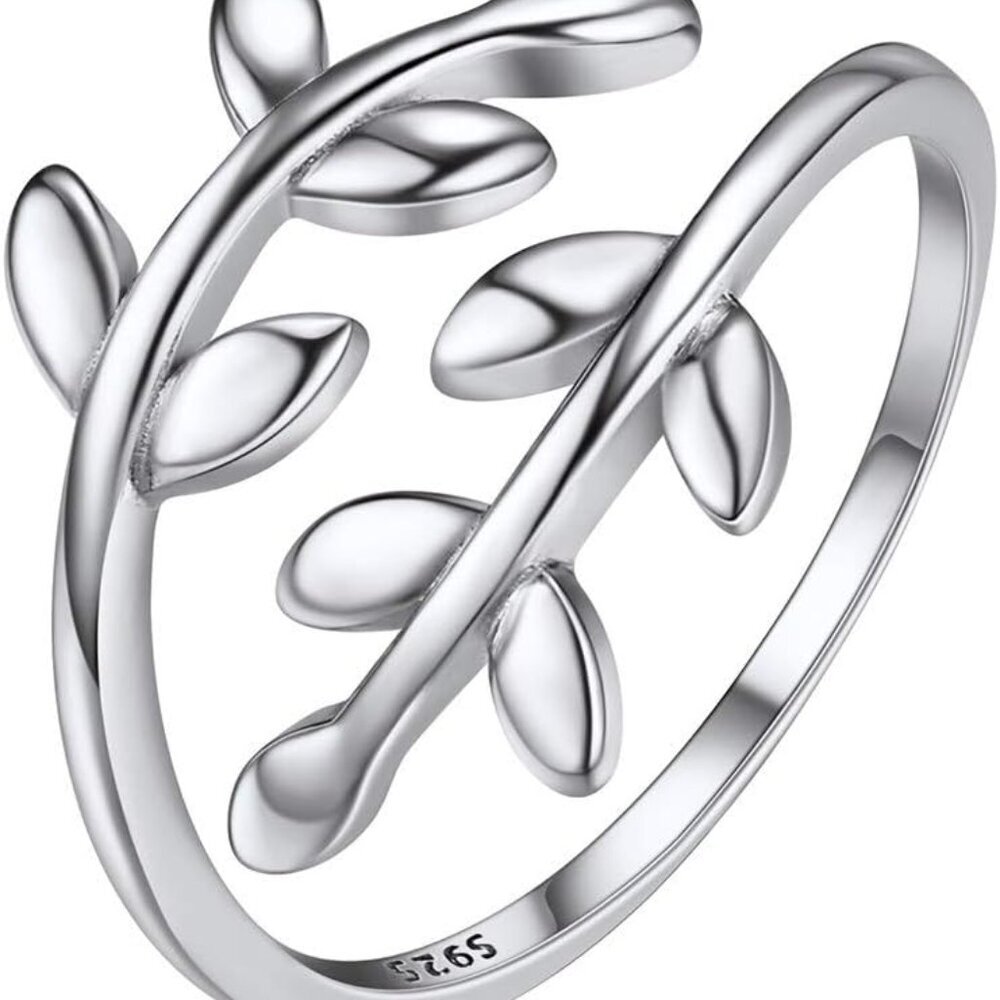 925 Sterling Silver Ring Minimalist Teardrop High Polish Tarnish Resistant Comfo